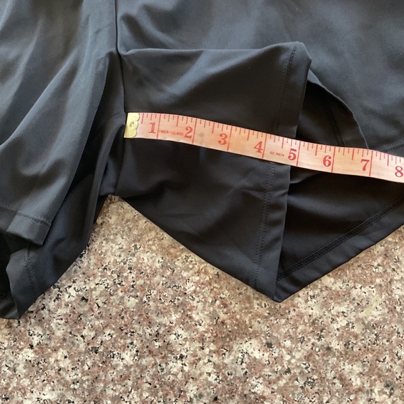 Halara Super High Waisted Back Pocket & Side Pocket Shorts 5'' Black NWT Large - Picture 6 of 14